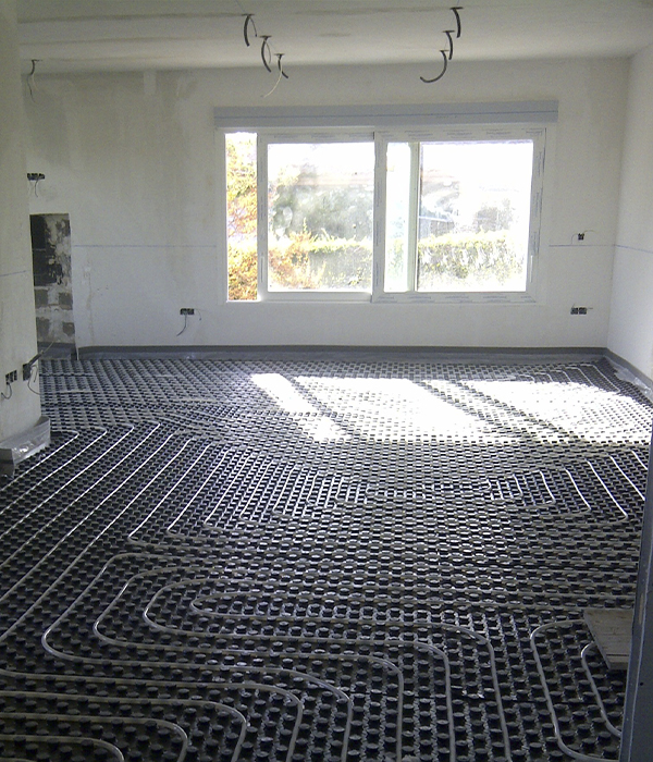 instalación de suelo radiante en un piso en madrid
